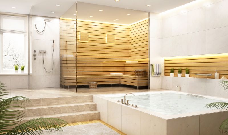Luxury Shower with Bench